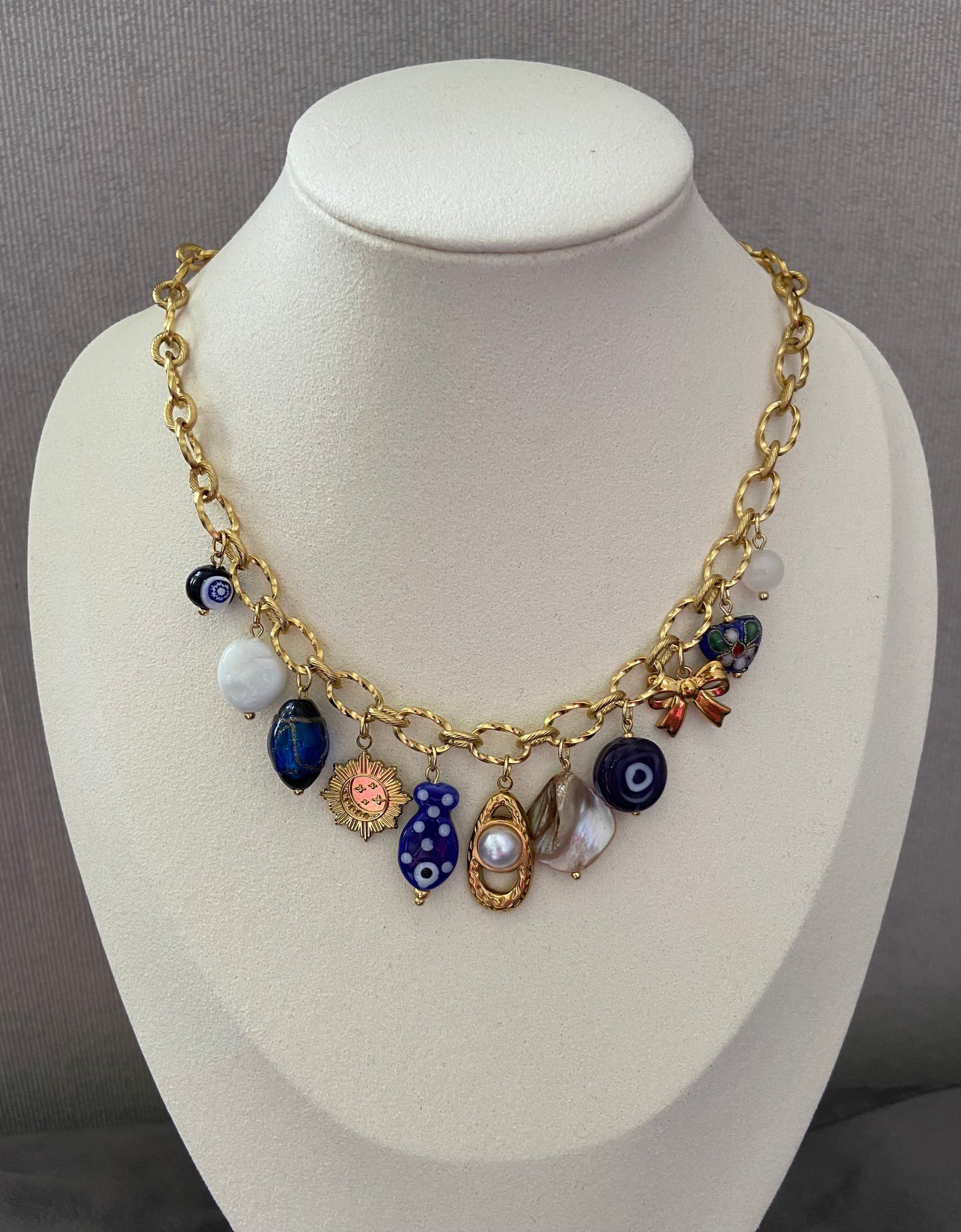 Bedelketting – Blue Charm Collection