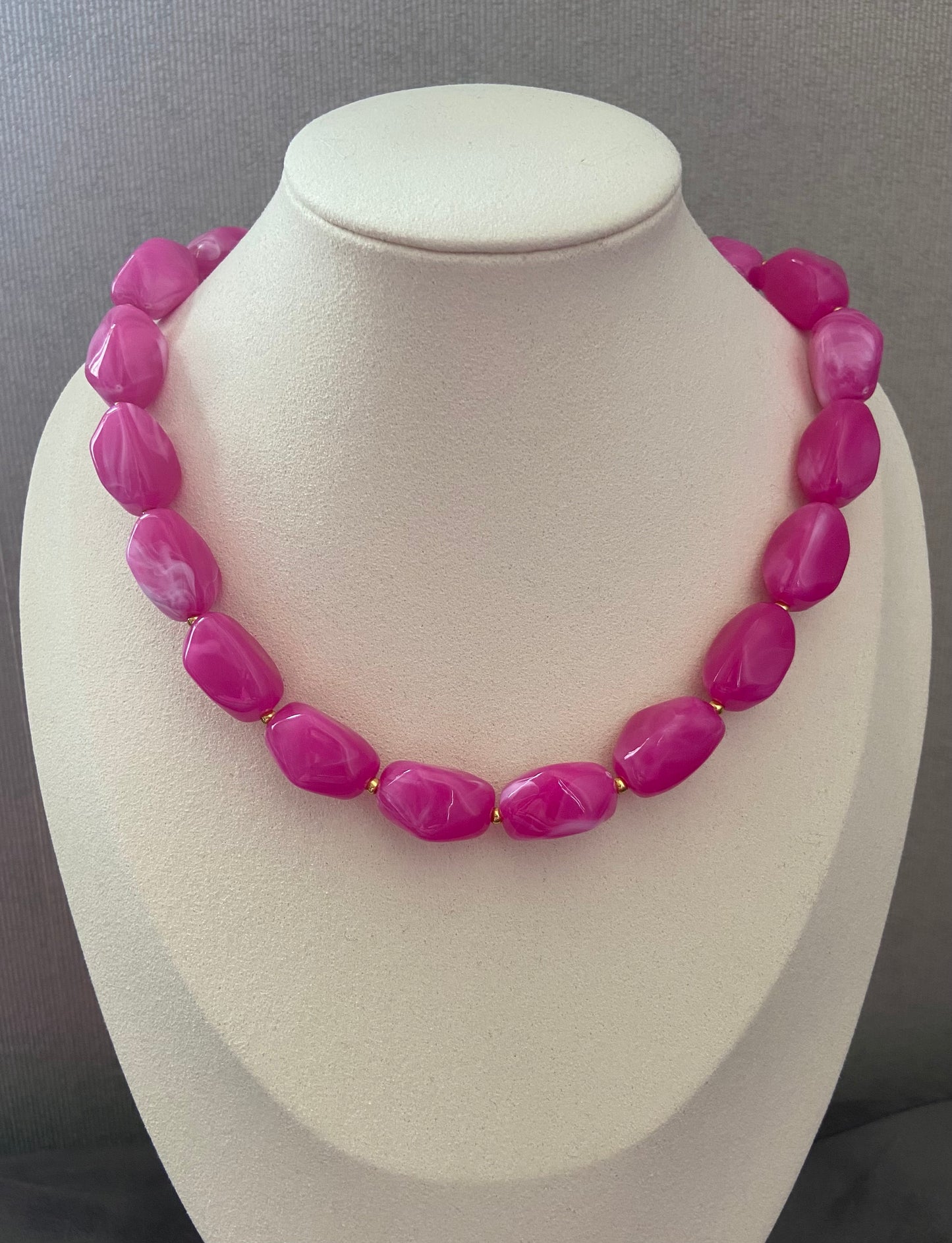 Marble Pop Acryl Kralenketting