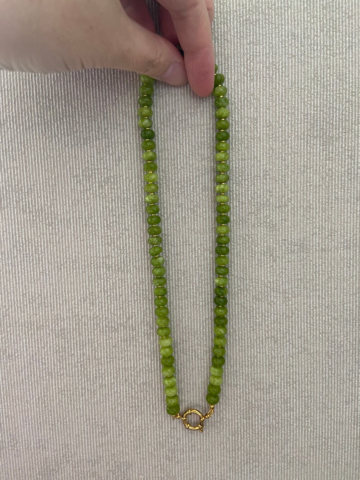 Natuurstenen Kralenketting – Verkrijgbaar in 6 Kleuren