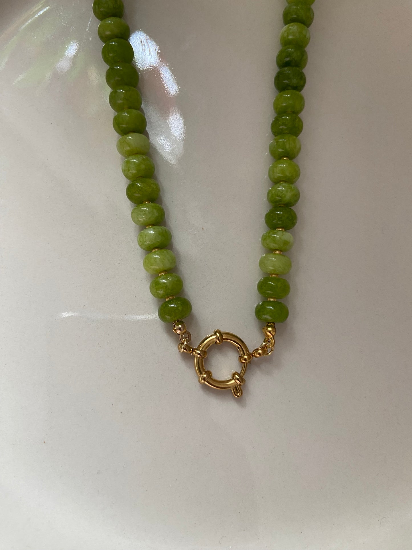 Natuurstenen Kralenketting – Verkrijgbaar in 6 Kleuren